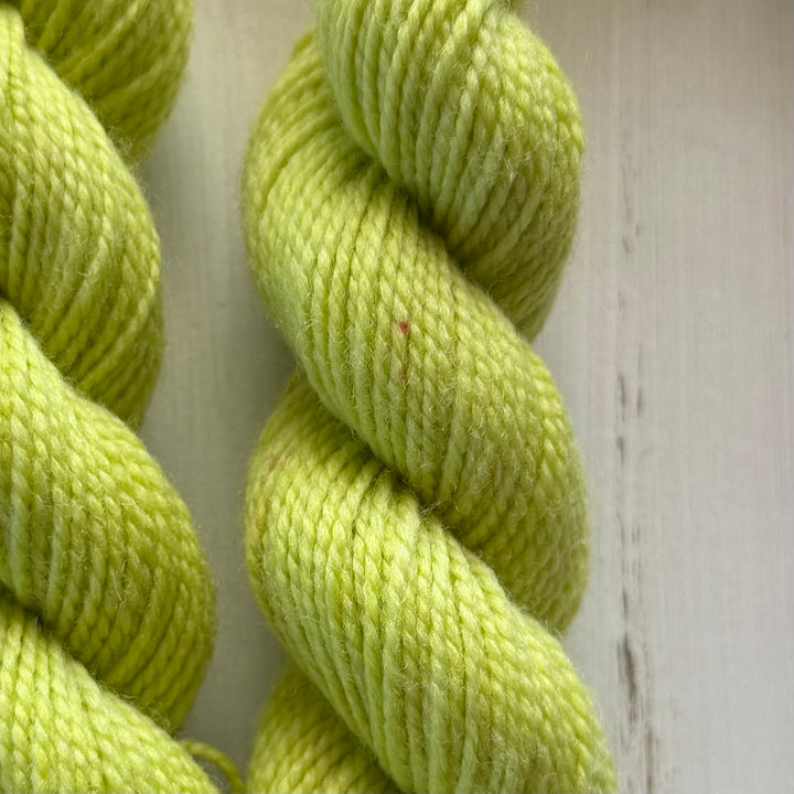 "Highlighter" Mini Sock Hand-dyed Yarn