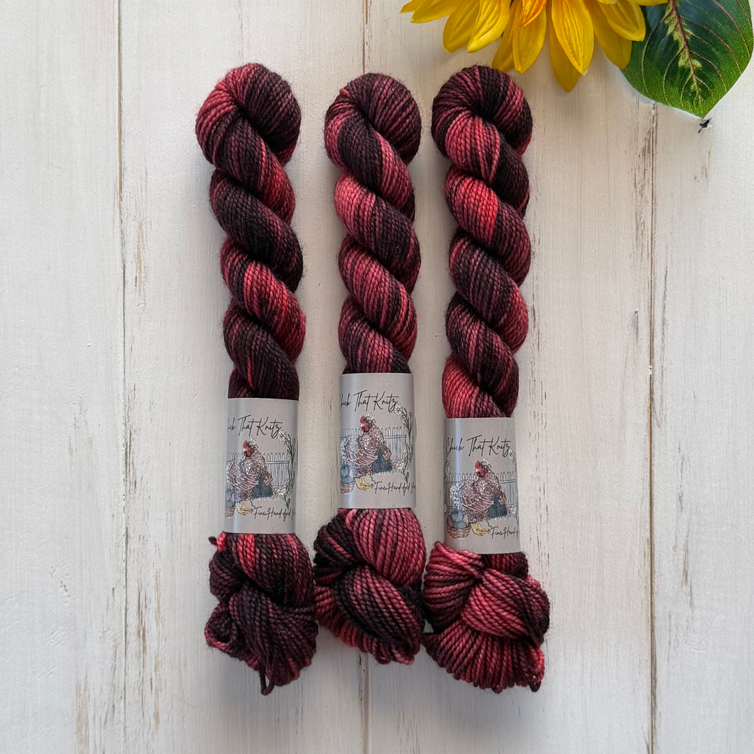 "Magma" Mini Sock Hand-dyed Yarn