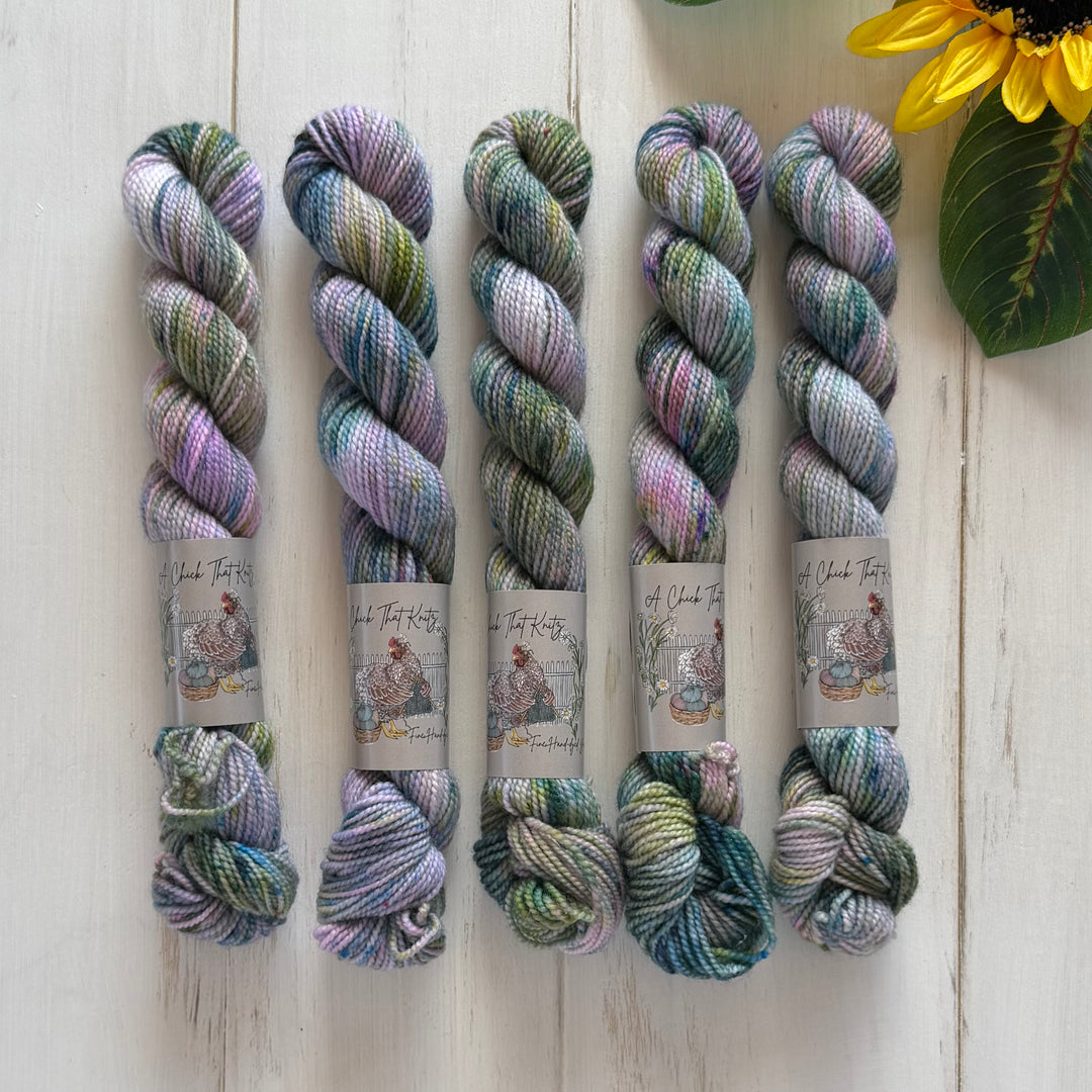 "Grotto" Mini Sock Hand-dyed Yarn