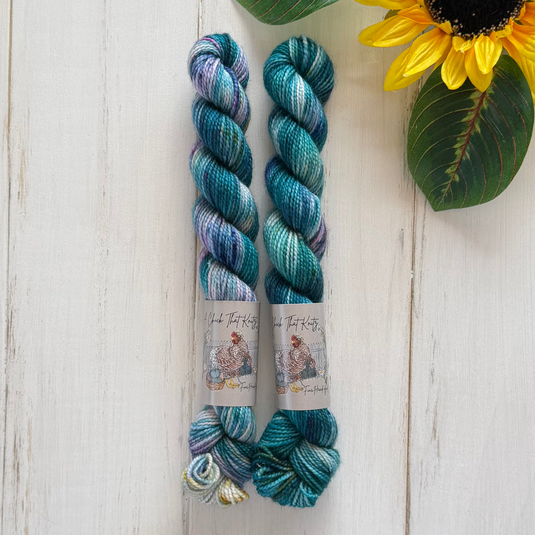 "Paris" Mini Sock Hand-dyed Yarn