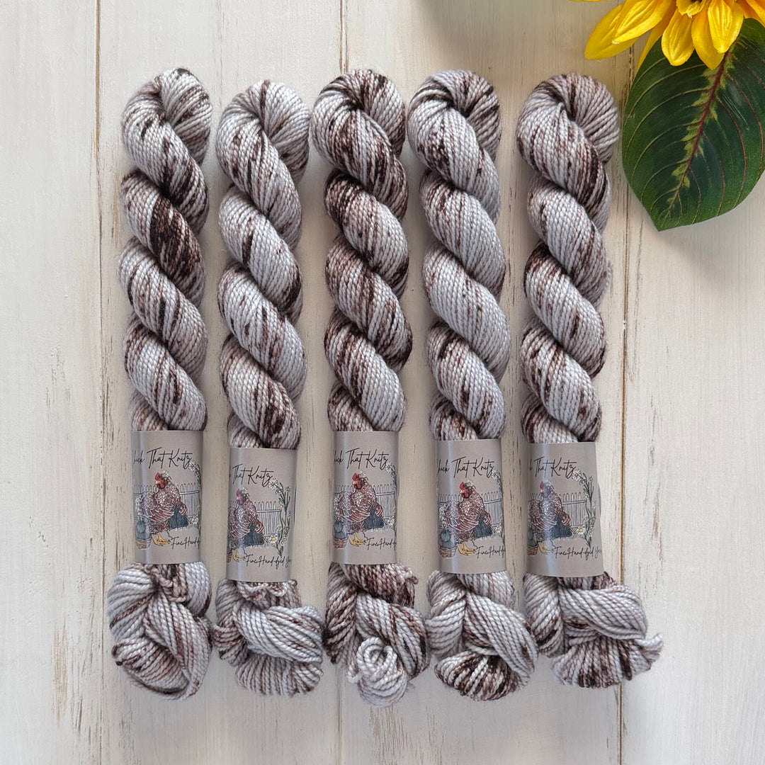 "Wyandotte" Mini Sock Hand-dyed Yarn