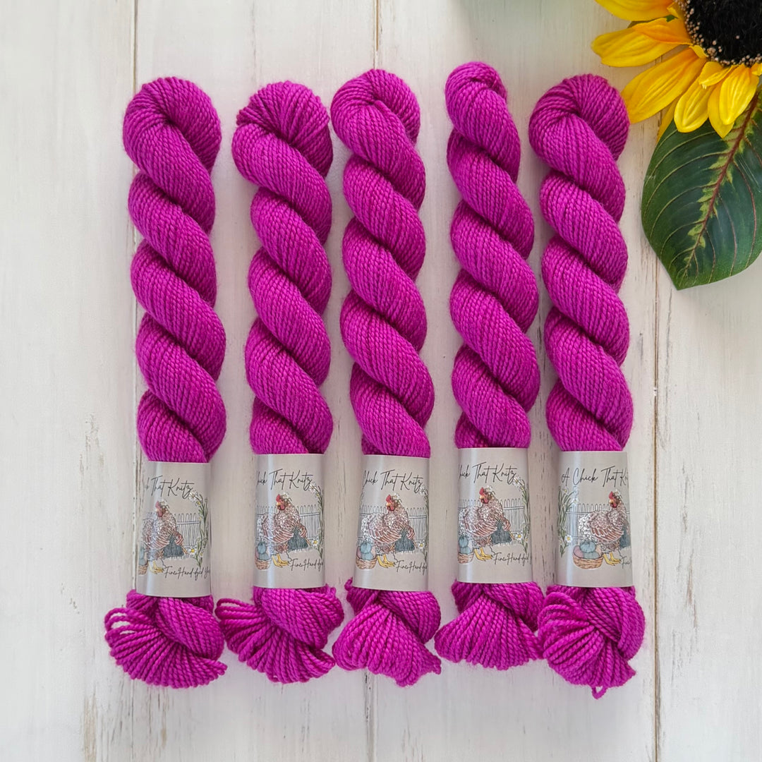 "Sassy" Mini Sock Hand-dyed Yarn