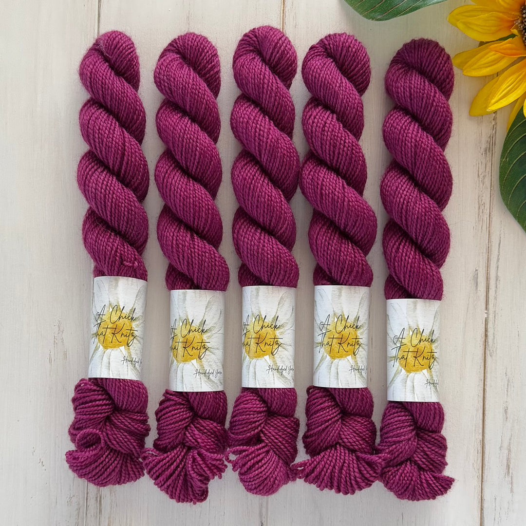 "Respect" Mini Sock Hand-dyed Yarn