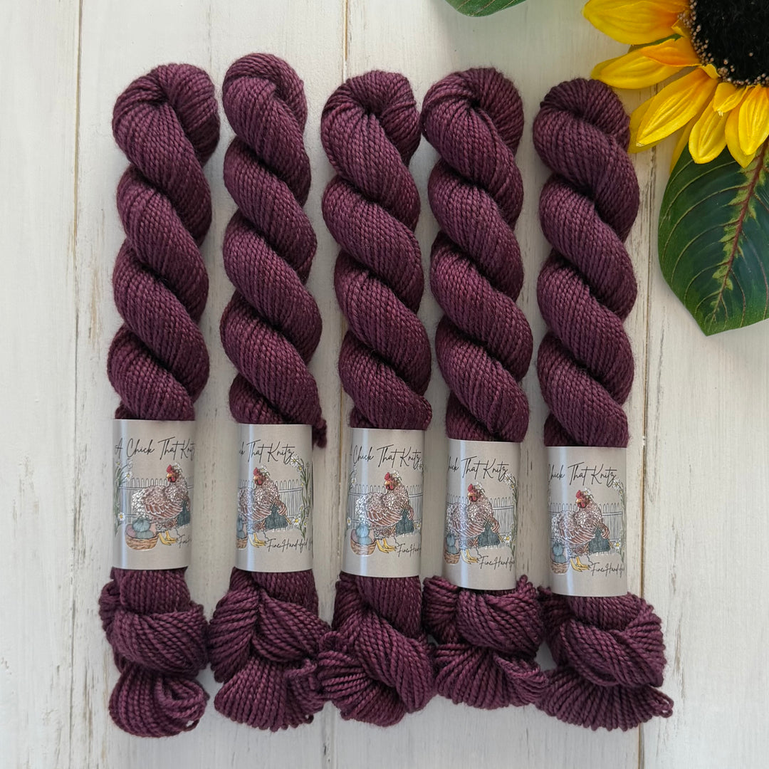 "Rumors" Mini Sock Hand-dyed Yarn