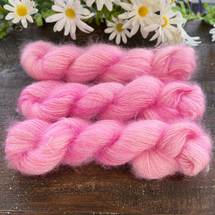 "Hello Gorgeous!" Kidsilk Mohair Hand-dyed Yarn