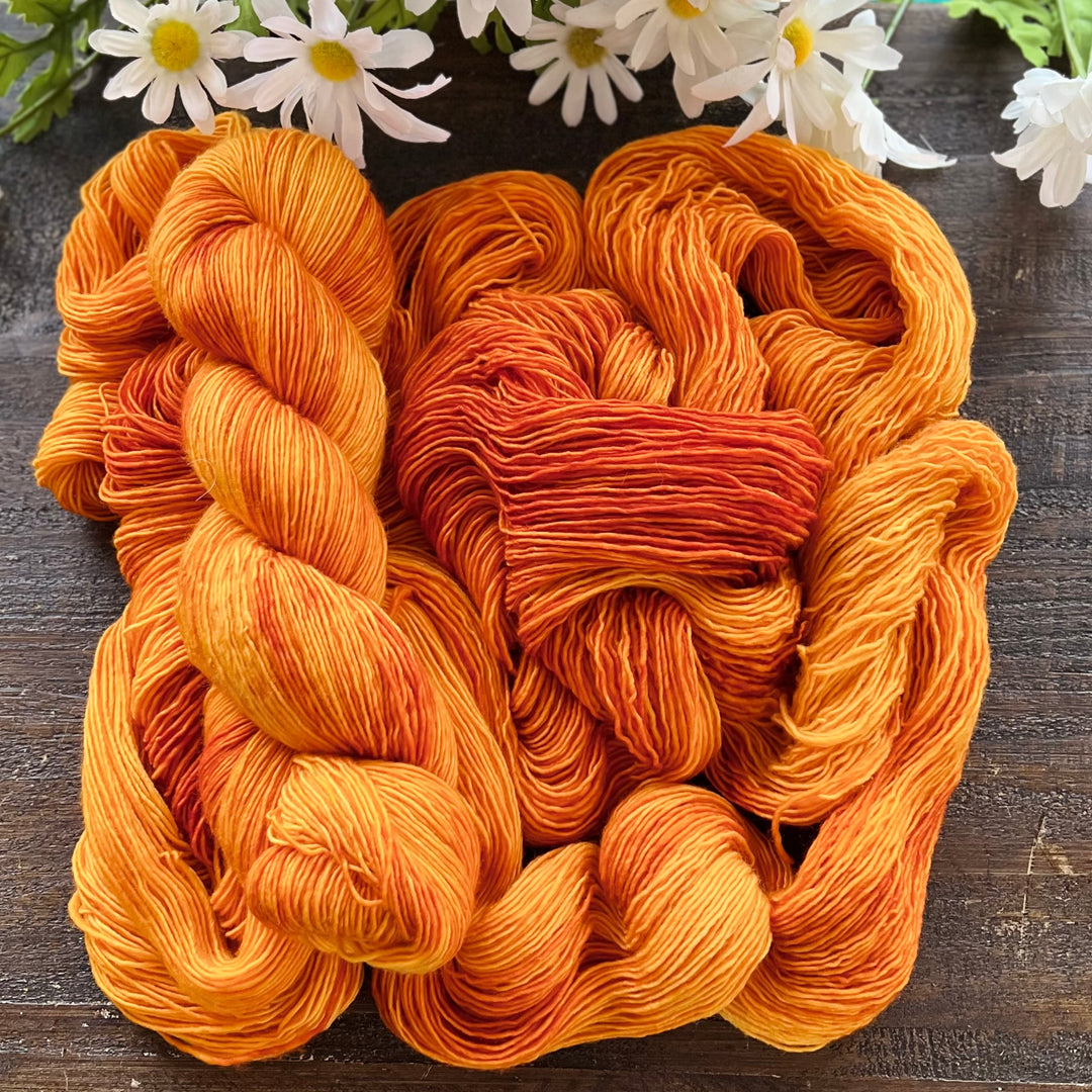 "Marigold" Hand-dyed Yarn