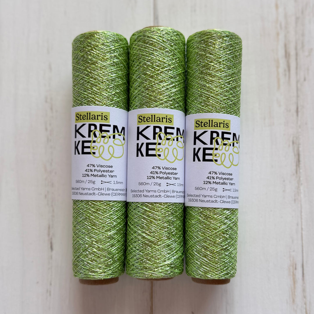 "Light Green Gold" Stellaris Kremke Soul Wool