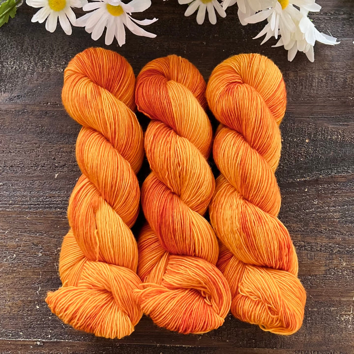 "Marigold" Hand-dyed Yarn