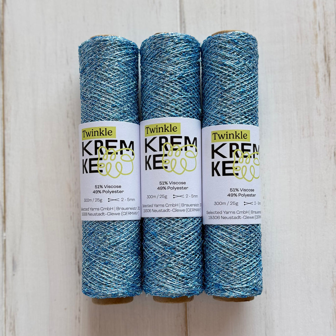 "Medium Blue" Twinkle Kremke Soul Wool