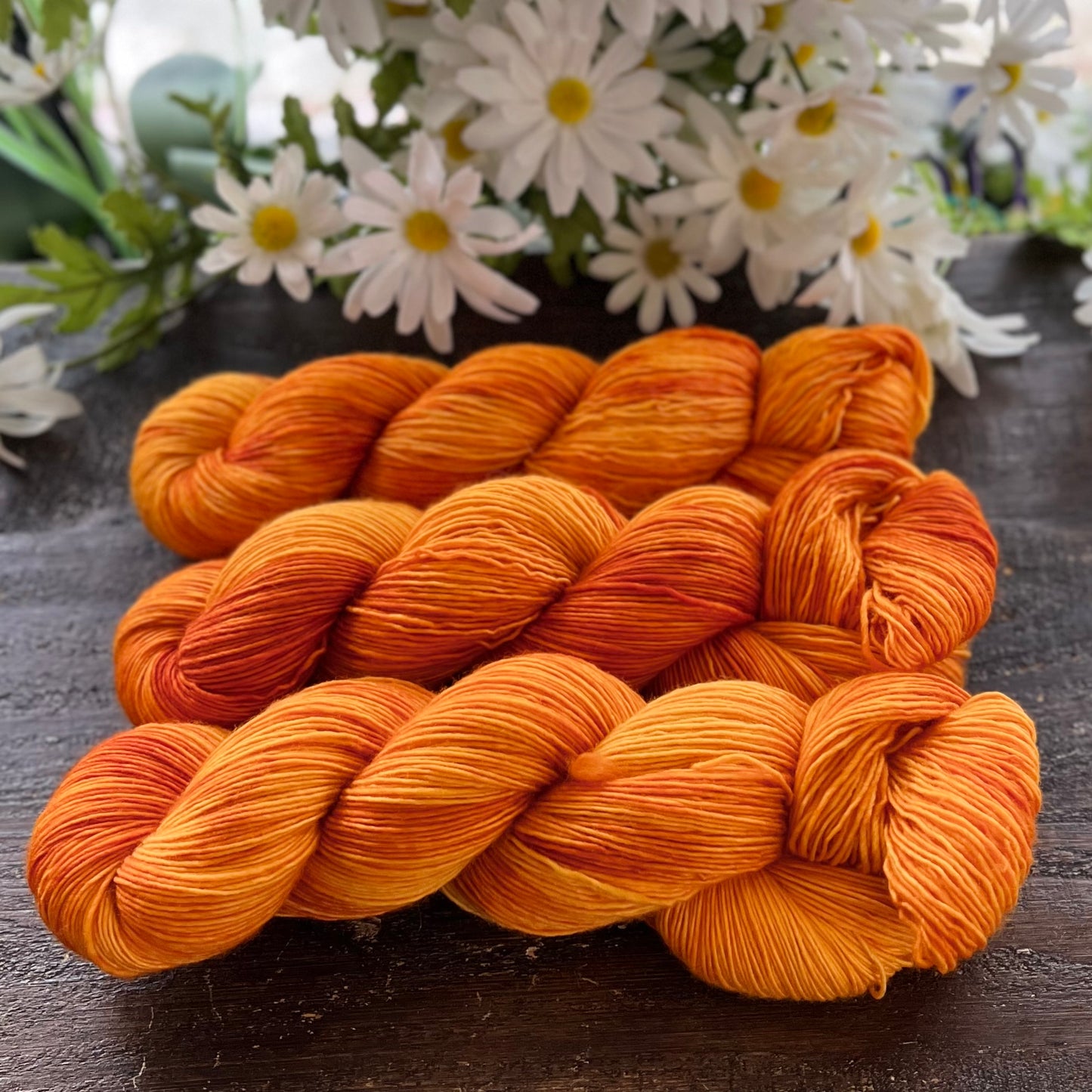 "Marigold" Hand-dyed Yarn