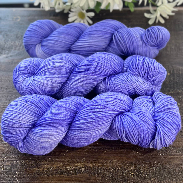 "Purple Sunset" Deluxe Sock Hand-dyed Yarn