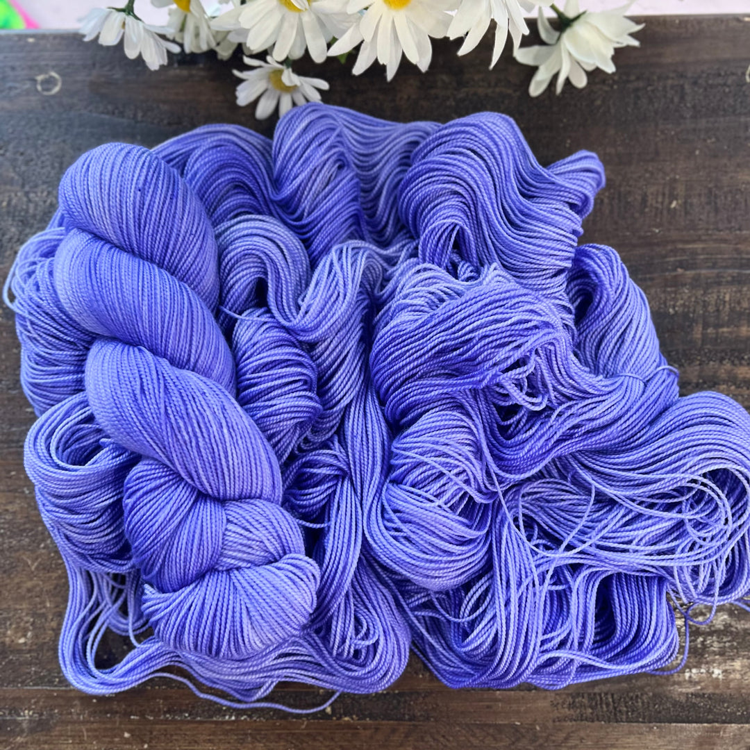 "Purple Sunset" Deluxe Sock Hand-dyed Yarn