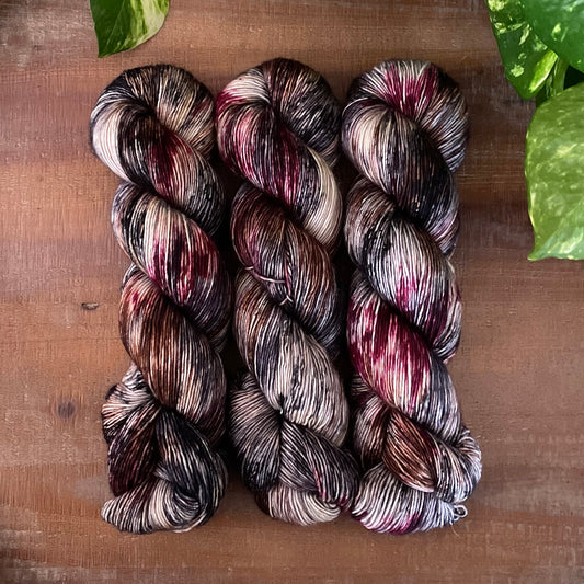 "Nighthawk" Hand-dyed Yarn