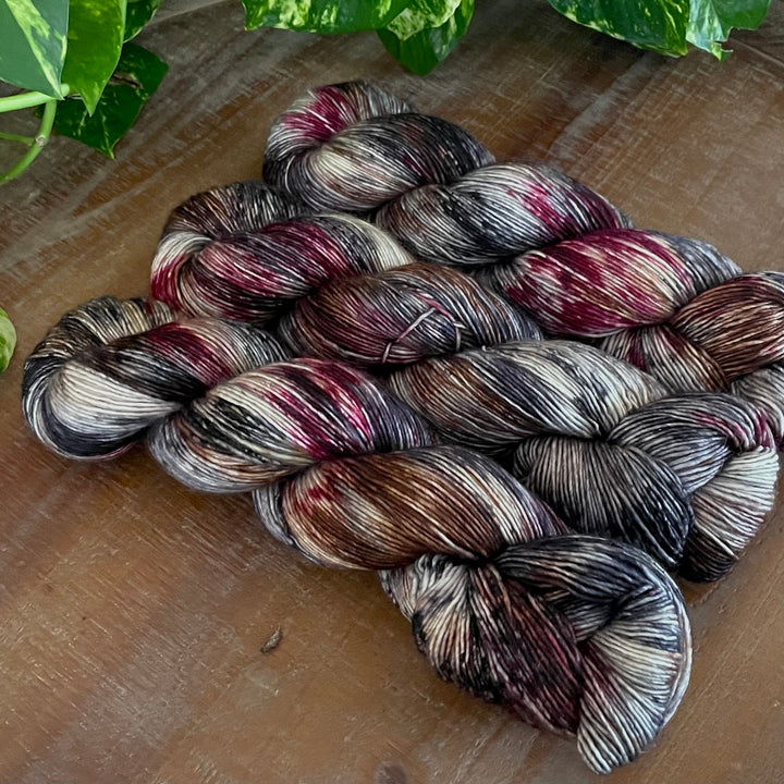 "Nighthawk" Hand-dyed Yarn