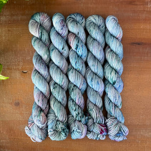 "Patchwork" Mini Sock Hand-dyed Yarn