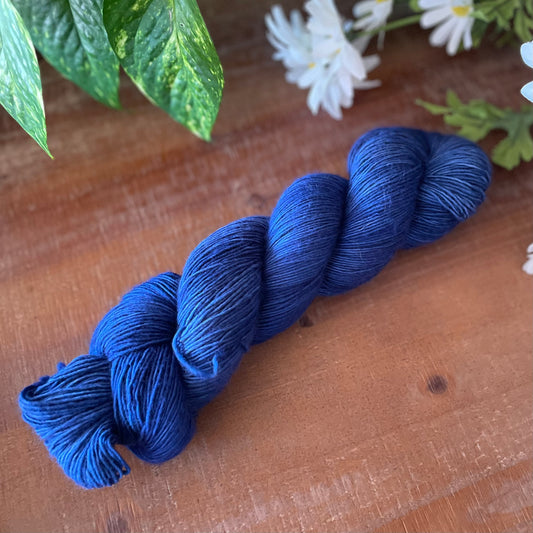 "After Midnight" Fingering Hand-dyed Yarn  - Singles Fingering