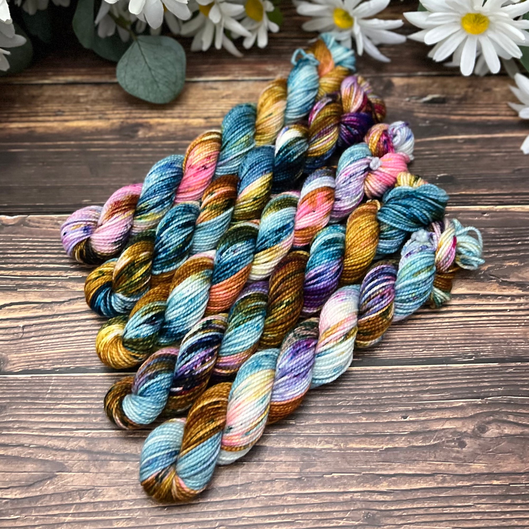 "Elegance" Mini Sock Hand-dyed Yarn