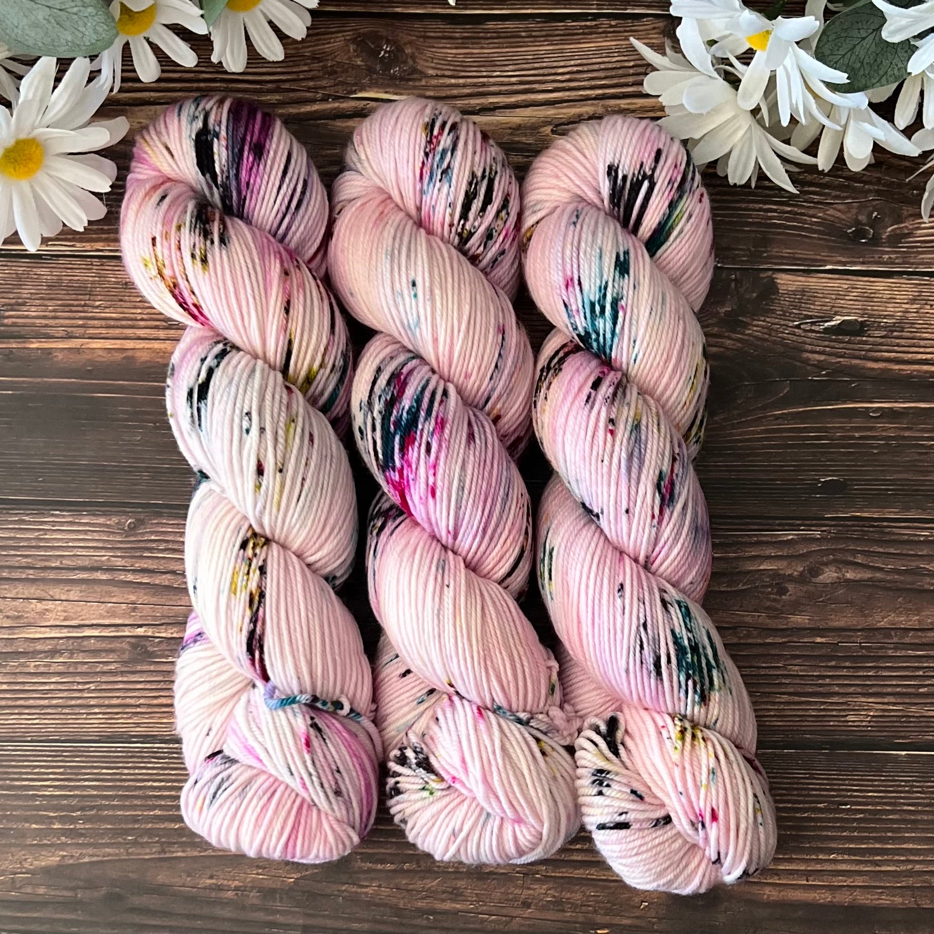 "Paris Gardens"  Hand-dyed Yarn