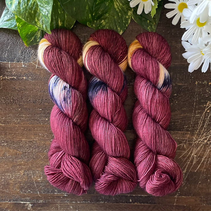"Fall Drives" Assigned Pooling Hand-dyed Yarn