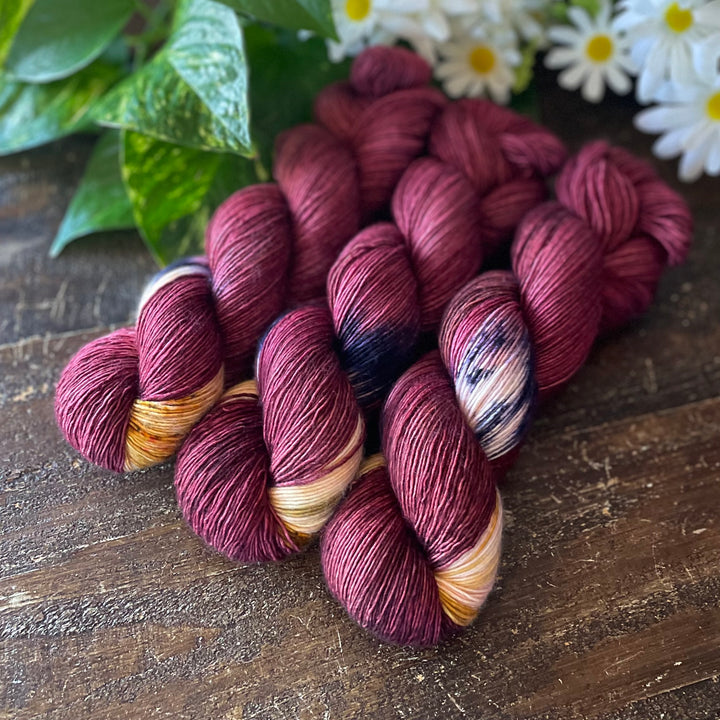 "Fall Drives" Assigned Pooling Hand-dyed Yarn
