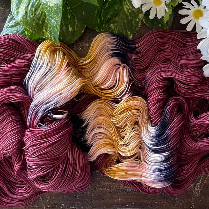 "Fall Drives" Assigned Pooling Hand-dyed Yarn