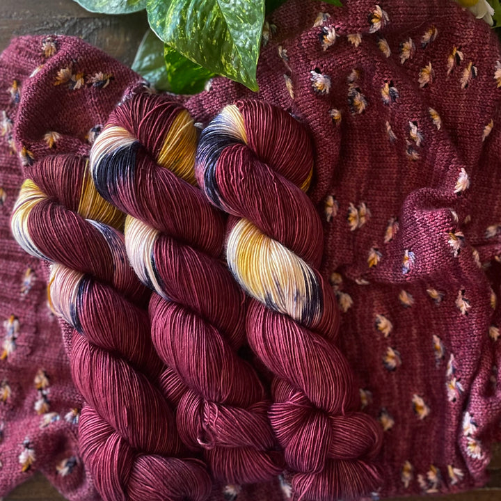 "Fall Drives" Assigned Pooling Hand-dyed Yarn