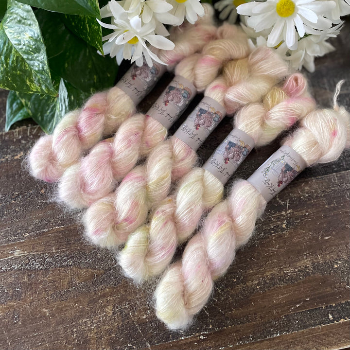 Mini Mohair Hand-dyed Yarn – Multiple Colors
