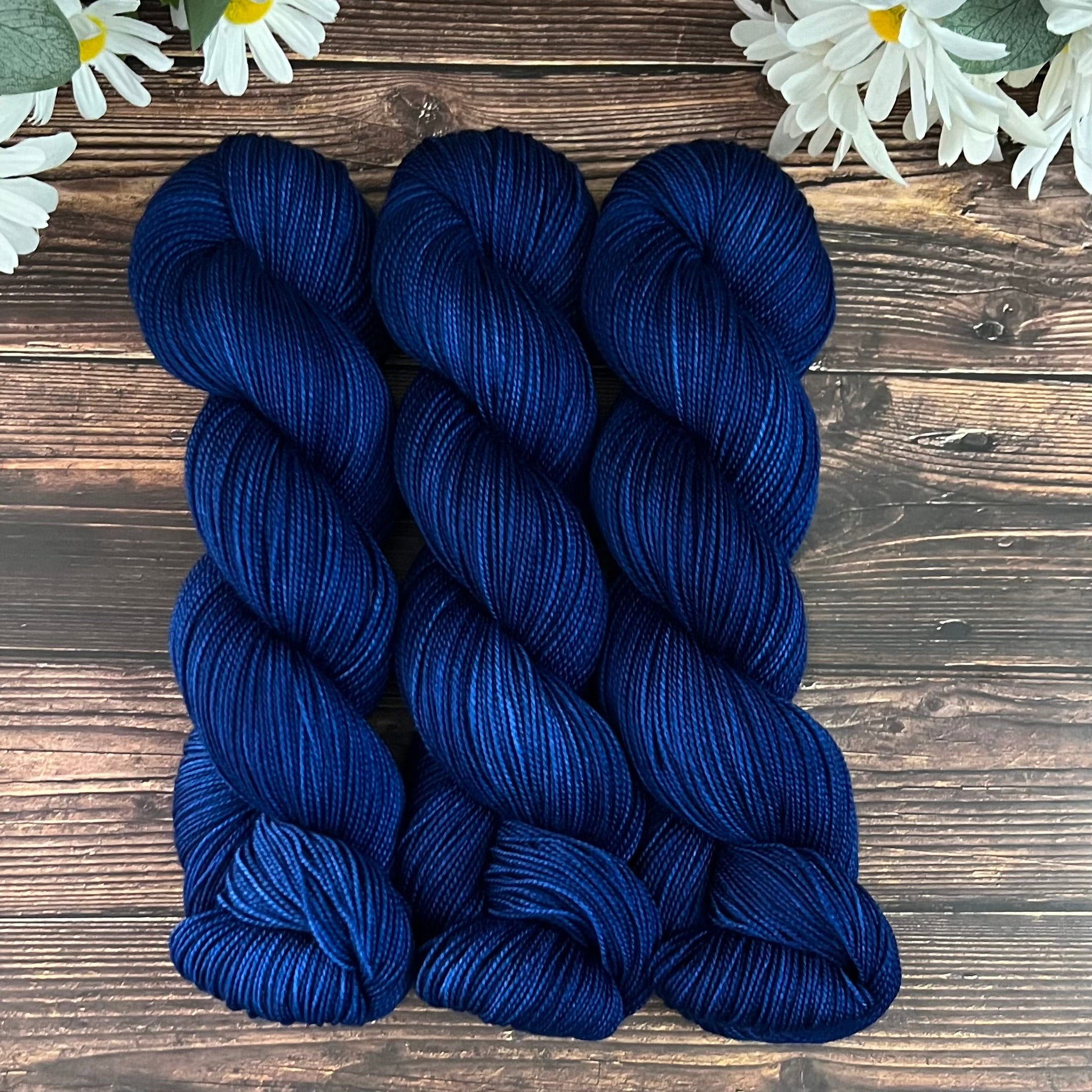 "Midnight Romance" Hand-dyed Yarn