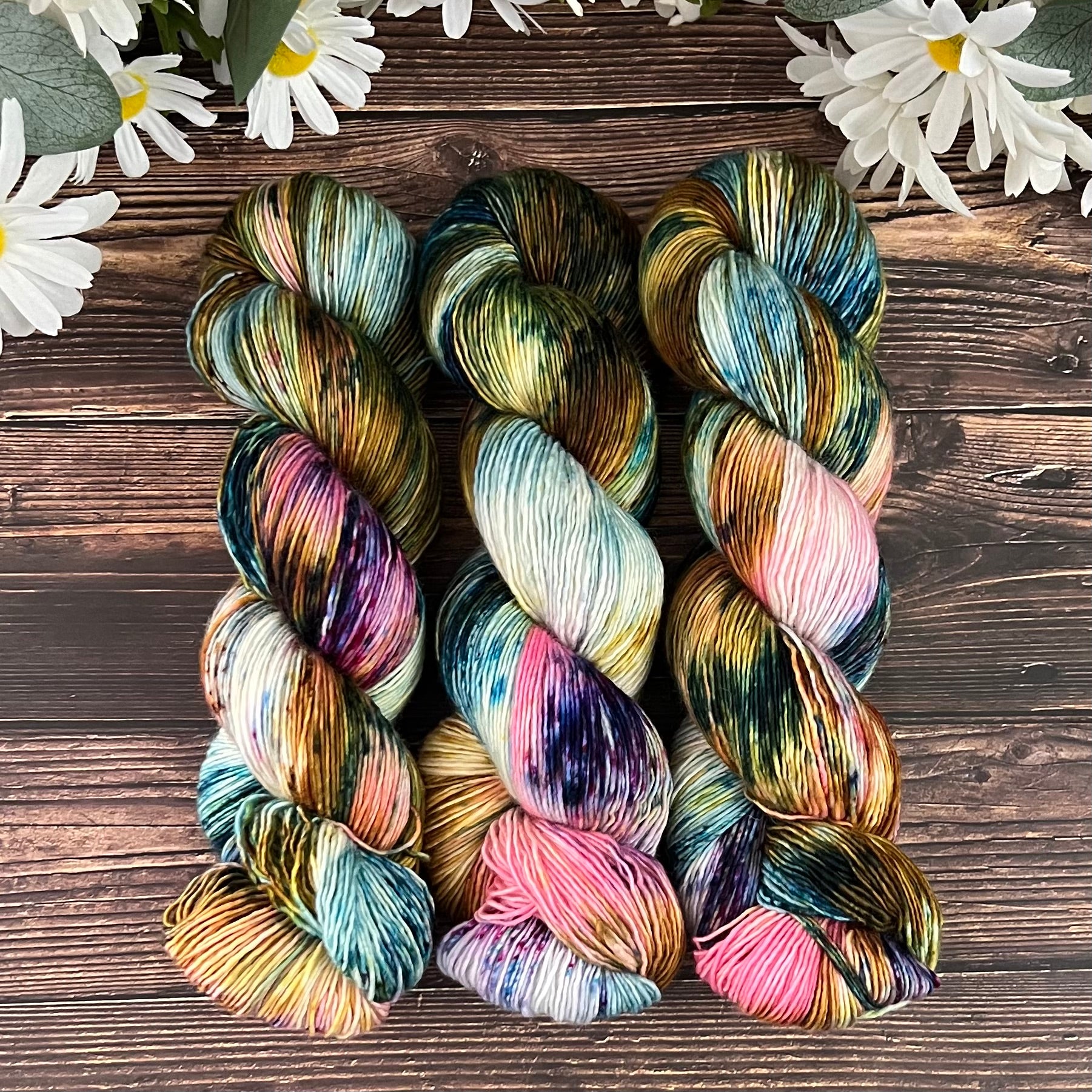 "Elegance"  Hand-dyed Yarn