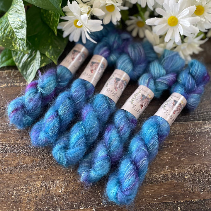 Mini Mohair Hand-dyed Yarn – Multiple Colors