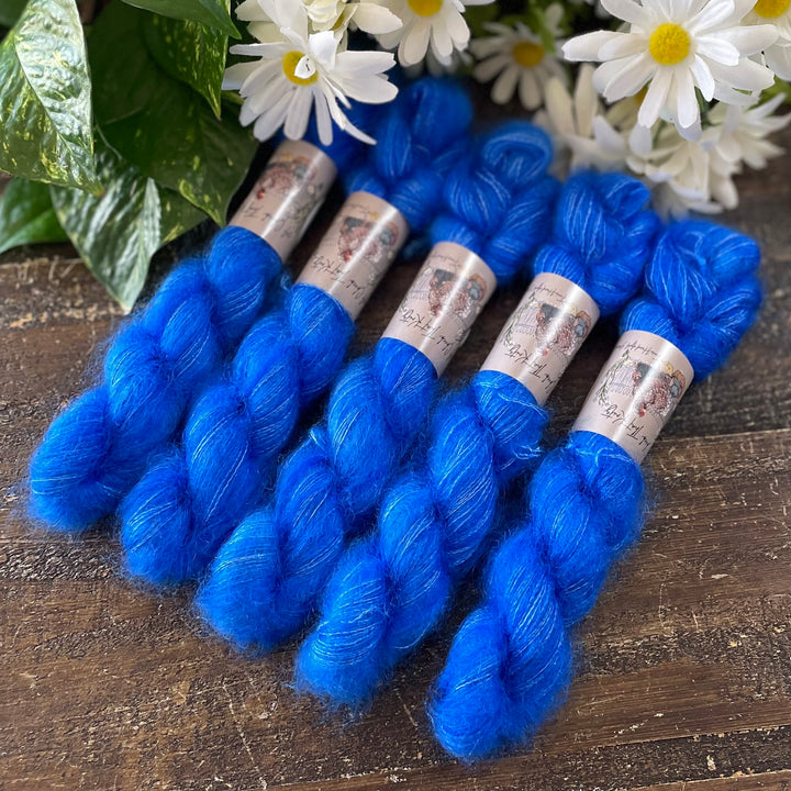 Mini Mohair Hand-dyed Yarn – Multiple Colors