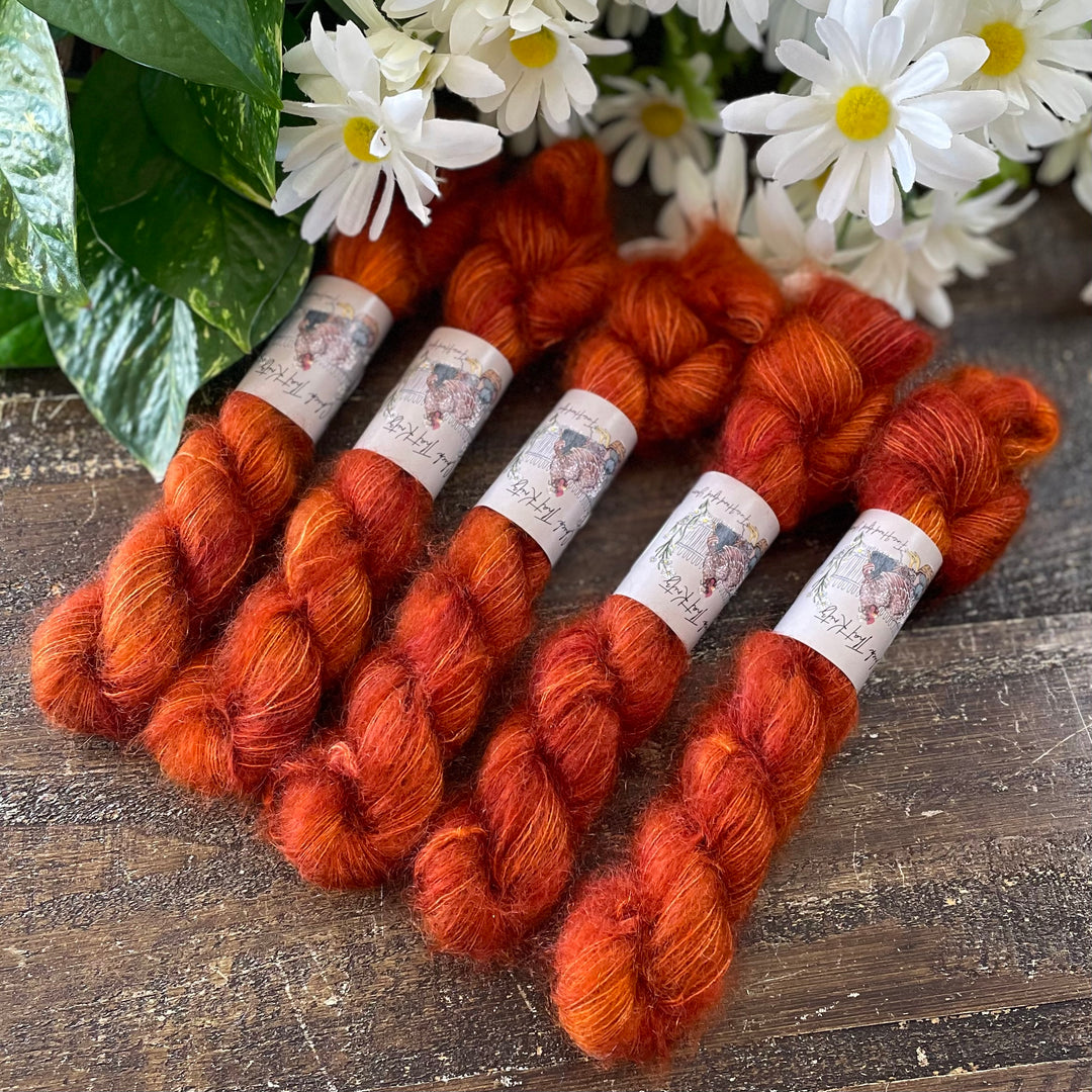 Mini Mohair Hand-dyed Yarn – Multiple Colors