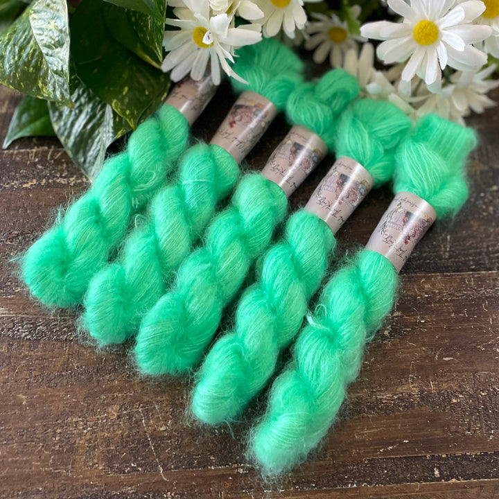Mini Mohair Hand-dyed Yarn – Multiple Colors
