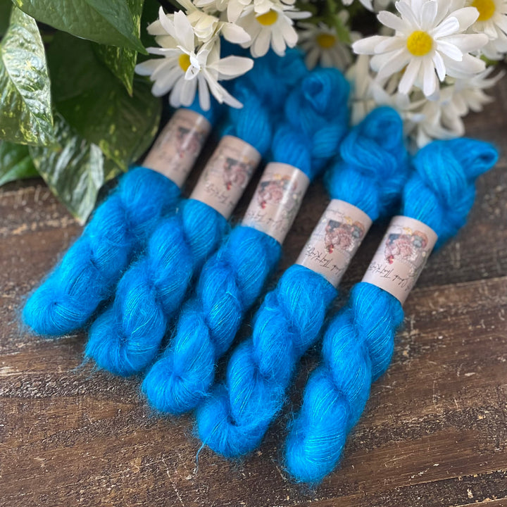 Mini Mohair Hand-dyed Yarn – Multiple Colors