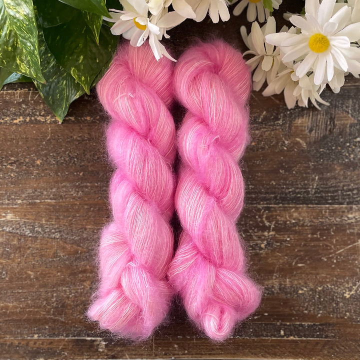 "Hello Gorgeous!" Kidsilk Mohair Hand-dyed Yarn