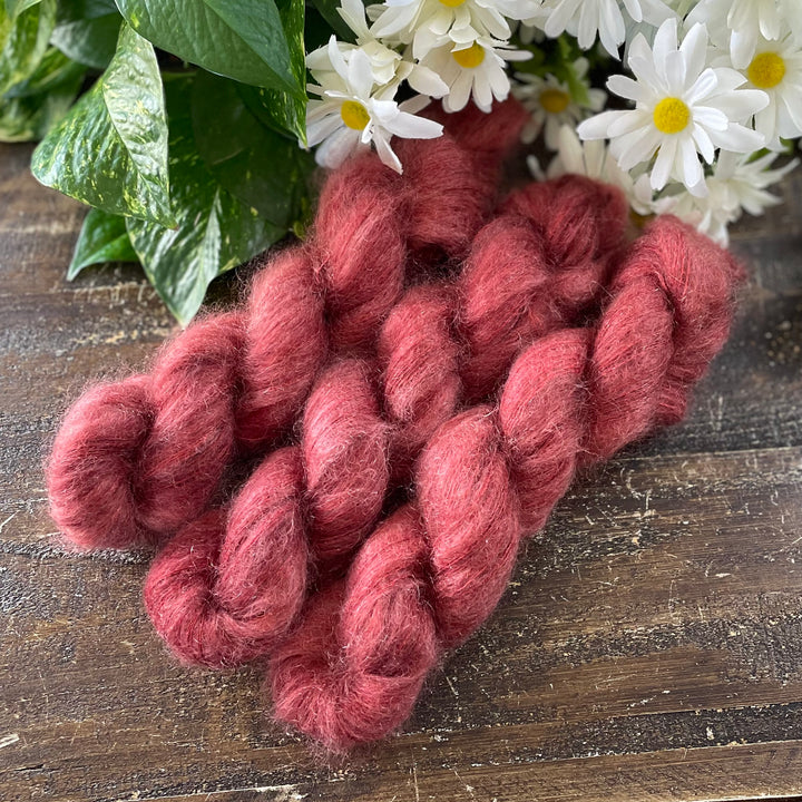 "Sienna" Kidsilk Mohair Hand-dyed Yarn