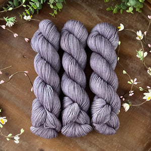 "Mist" Merino Cotton 50/50 Hand-dyed Yarn