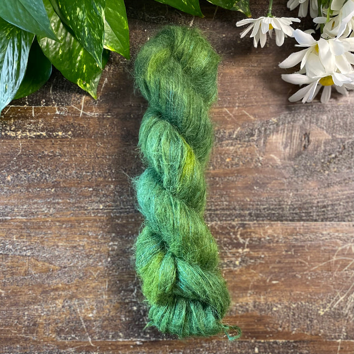"Fraser's Ridge" Suri Alpaca Hand-dyed Yarn