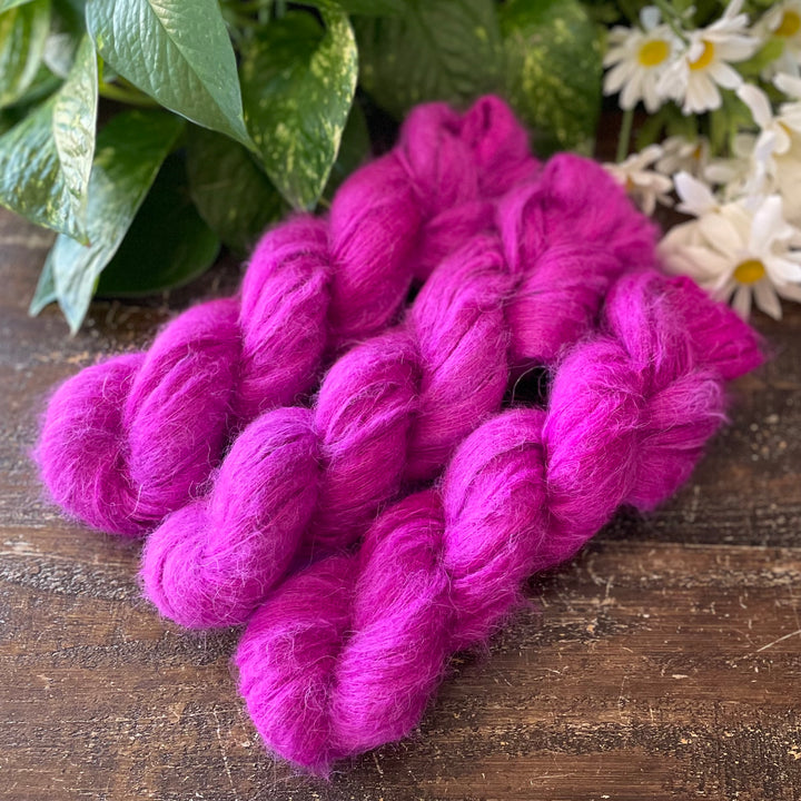 "Sassy Pants" Suri Alpaca Hand-dyed Yarn