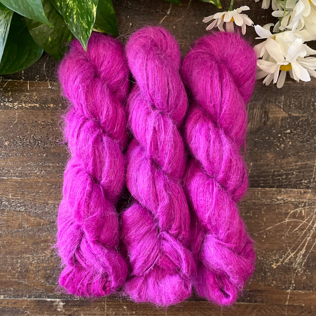 "Sassy Pants" Suri Alpaca Hand-dyed Yarn