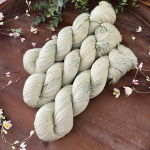 "Grasslands" Merino Cotton 50/50 Hand-dyed Yarn