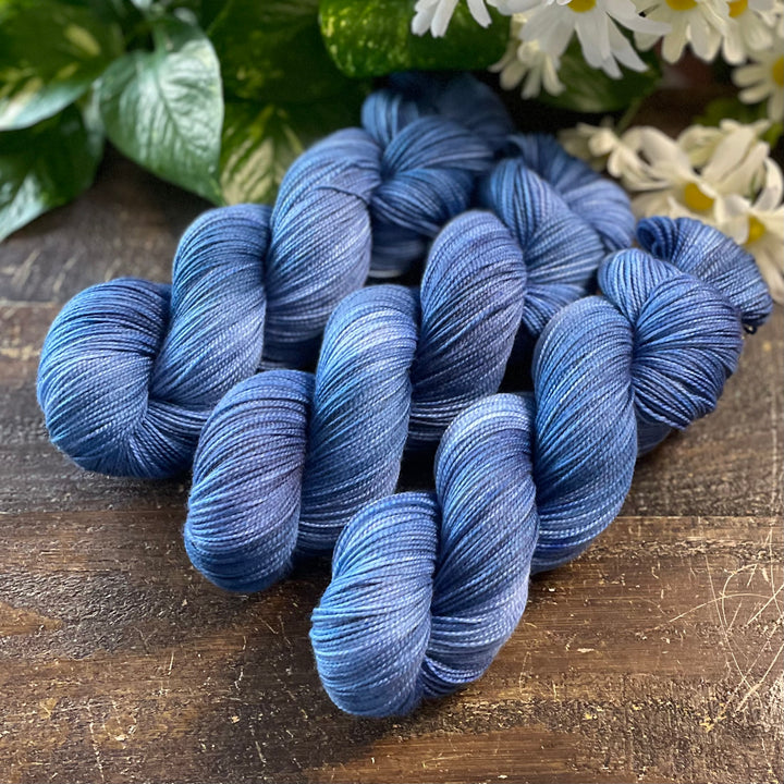"Healing Waters" Hand-dyed Yarn - Deluxe Sock