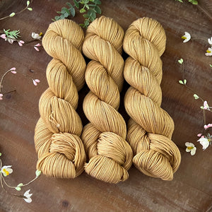 "Honeycomb" Merino Cotton 50/50 Hand-dyed Yarn