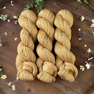 "Honeycomb" Merino Cotton 50/50 Hand-dyed Yarn