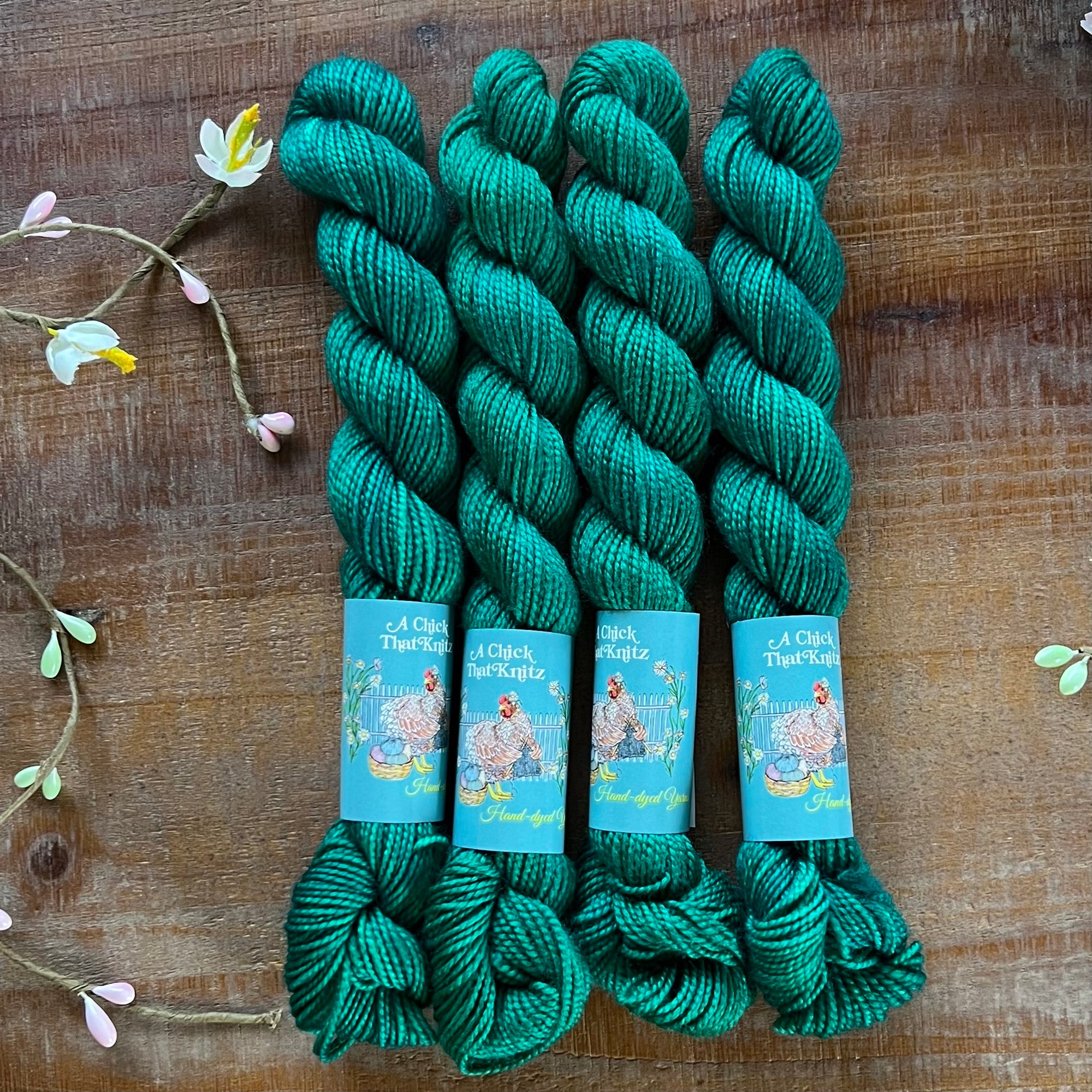 "Hunter" Deluxe Mini Hand-dyed Yarn