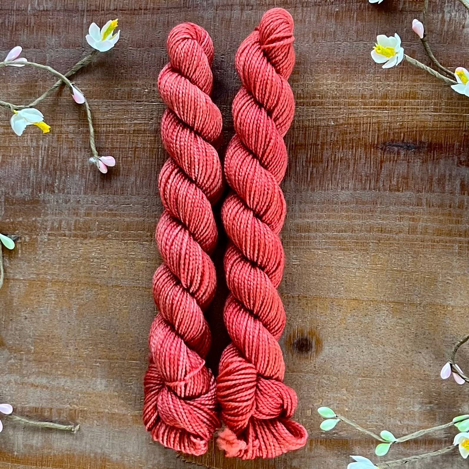 "Red Earth" Deluxe Mini Hand-dyed Yarn