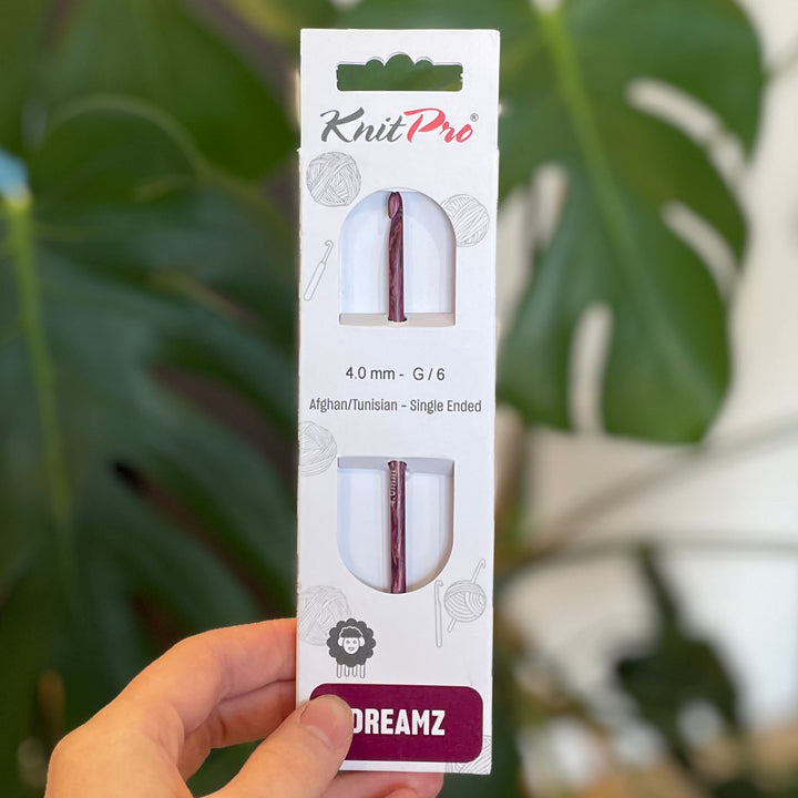 KnitPro - Dreamz - Interchangeable Tunisian Crochet Hooks and Cords