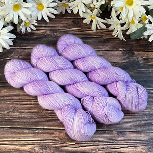 "Lilac" Hand-dyed Yarn