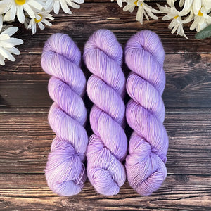 "Lilac" Hand-dyed Yarn