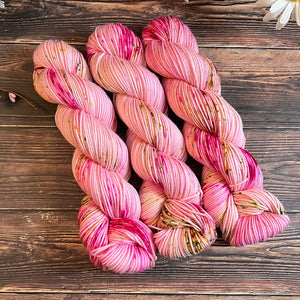 "Pink Everyday" Hand-dyed Yarn